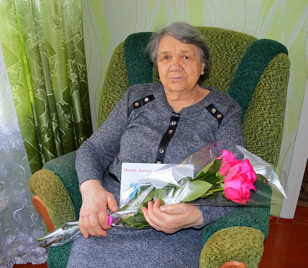 Долгожительница из села Сергиевка получила поздравительное письмо от Президента РФ.