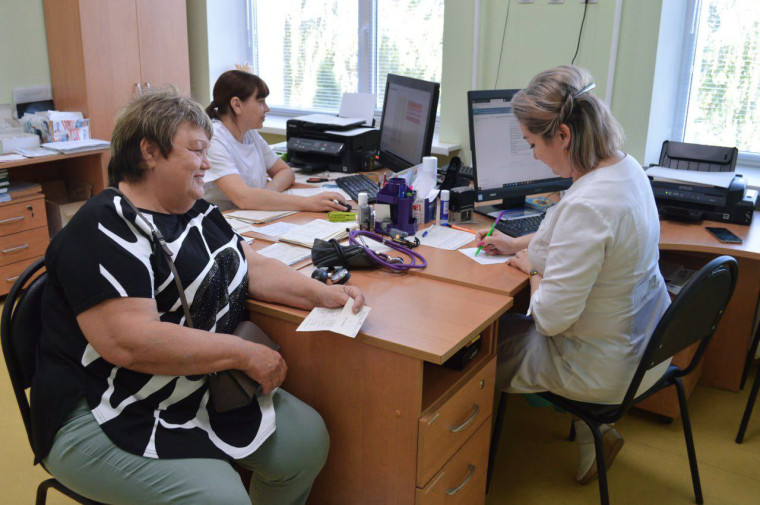 В Краснояружском районе продолжается плановая диспансеризация.. В Краснояружском районе продолжается плановая диспансеризация..