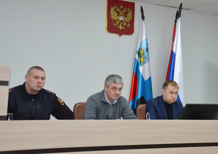 Состоялось заседание межведомственной комиссии по безопасности дорожного движения.